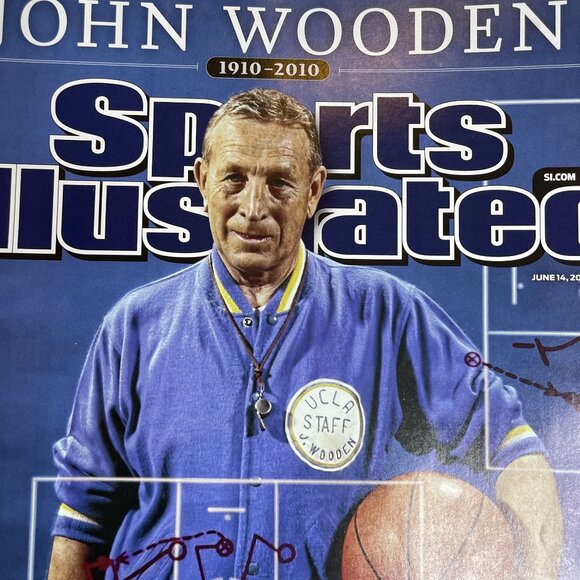 Sports Illustrated Magazine John Wooden u June 14 2010 Vol 112 No 25 - Picture 2 of 8